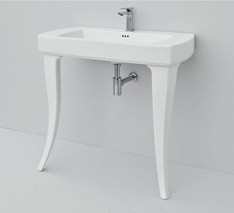 Jazz Console Bathroom Sink - Wall Mount - 36" Porcelain/White - Last Unit Special Offer