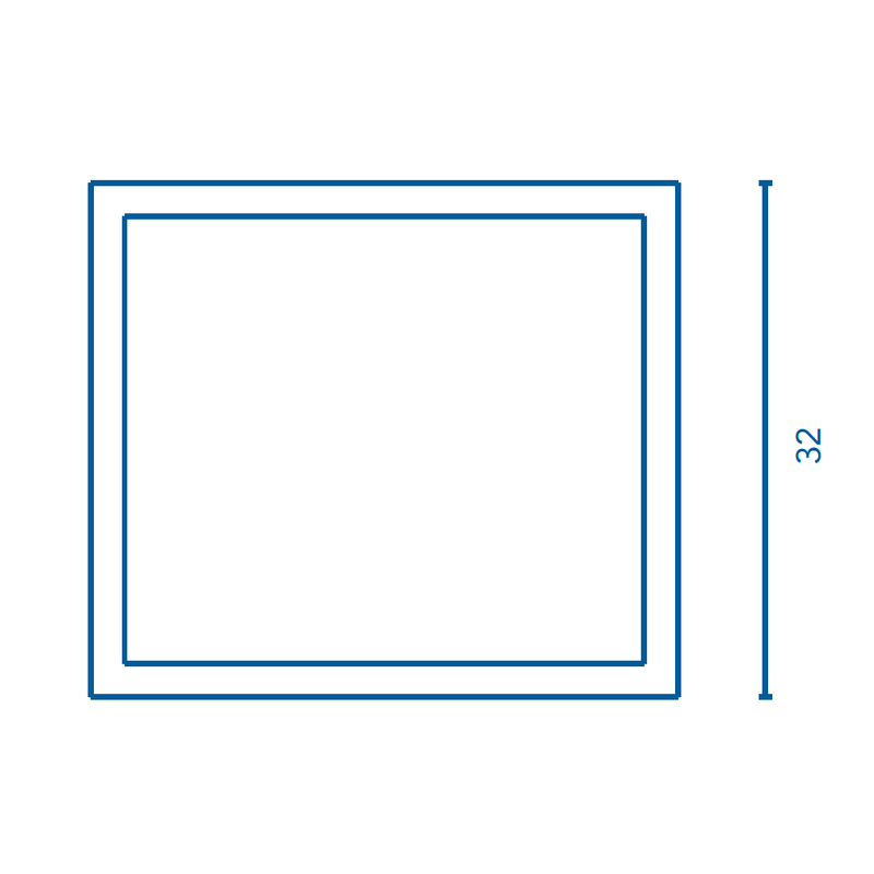 Emma Led Touch Vanity Mirror - Wall Mount - 24" Glass/Glass